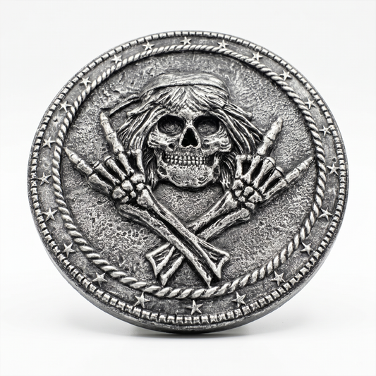 Rock and Roll Skull Incense Burner – Decorative Stick Incense Holder