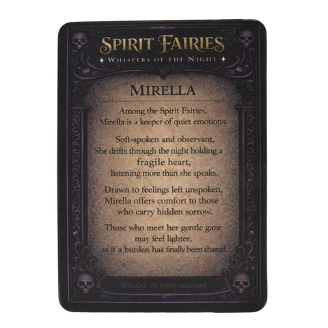 Spirit Fairy Mirella Collectible Figure with Trading Card