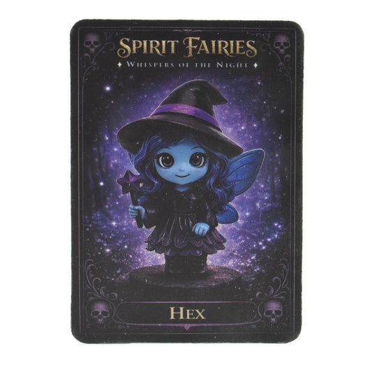 Spirit Fairy Hex Collectible Figure with Trading Card