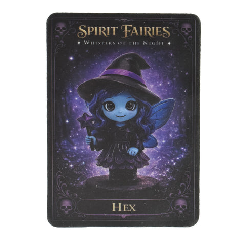 Spirit Fairy Hex Collectible Figure with Trading Card