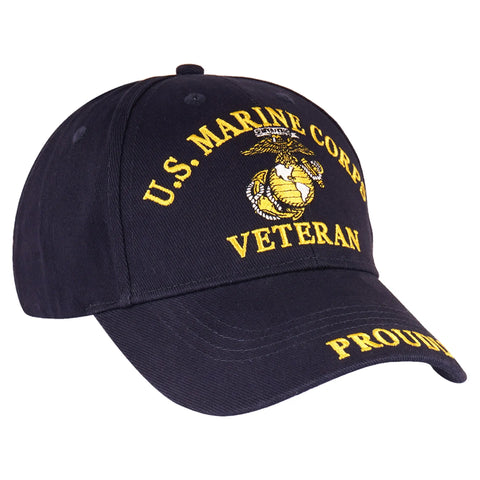 United States Marine Corps (USMC) Veteran Proudly Served | Semper Fi | Navy Blue | Officially Licensed Trendy Zone 21