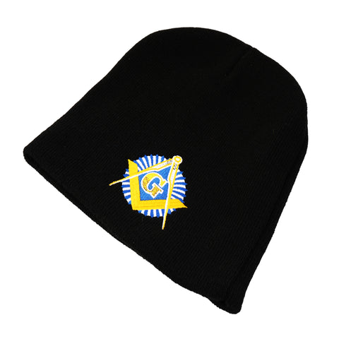 Masonic Beanie – Stylish Knit Hat with Masonic Emblem | Warm & Comfortable for Everyday Wear