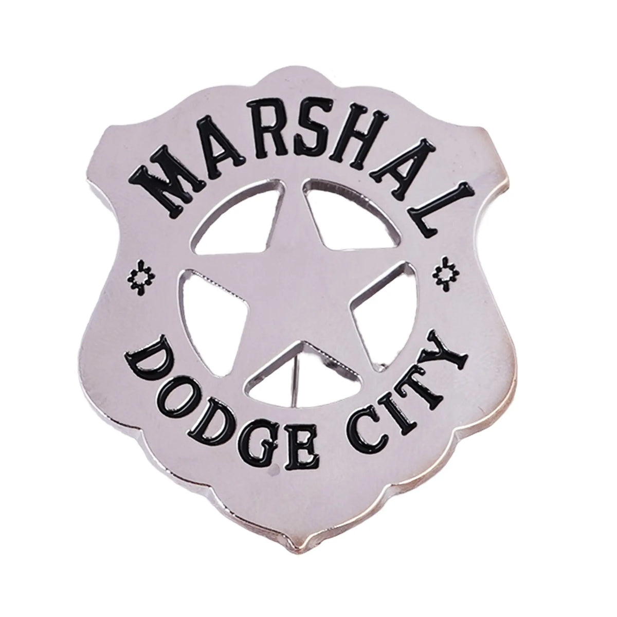 Marshal Dodge City Wild West with the Authentic Western Cowboy Badge Trendy Zone 21