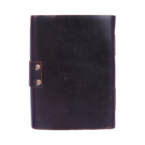 Soft Leather Tree of Life Journal – Handmade 5x7 Notebook