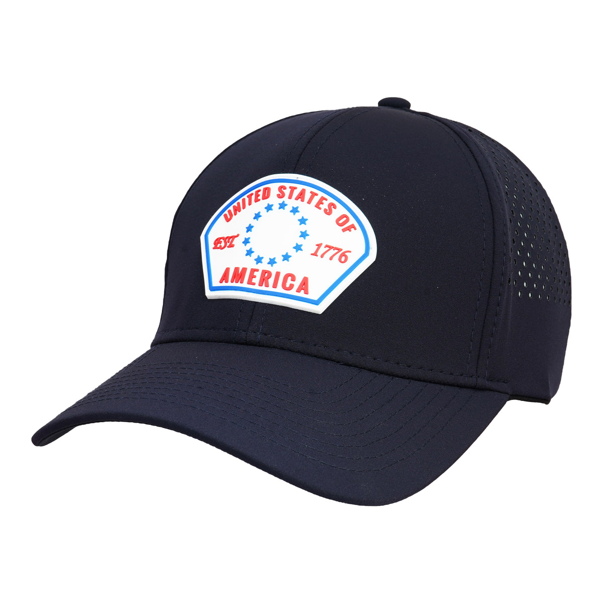 USA Cap Est 1776 Mash Trucker Adjustable Casual Wear Unisex Outdoor Cap