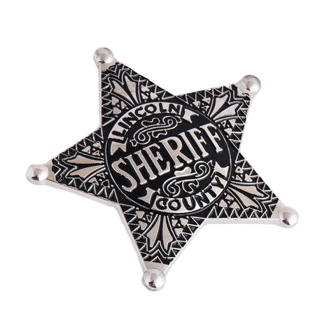 Lincoln County Sheriff Wild West | the Authentic Western Cowboy Badge Trendy Zone 21