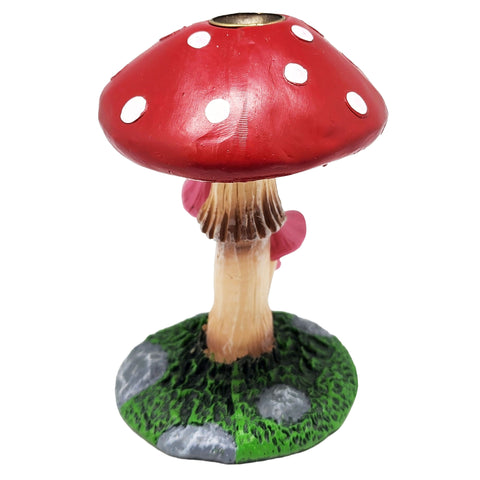 Mushroom Backflow Incense Burner – 4.25 Inch