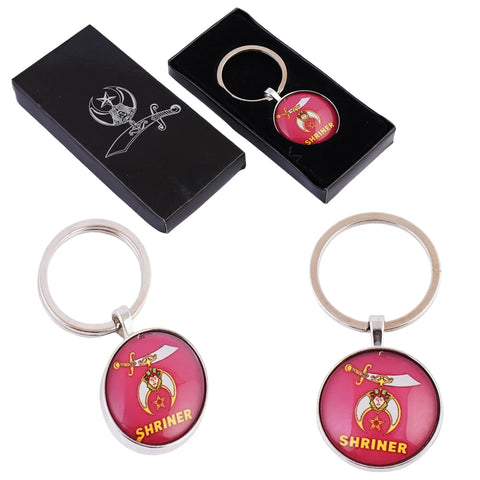 Shriner Keyring, Perfect for Freemasons & Collectors, Keys Organizer Trendy Zone 21