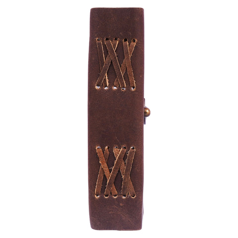 Soft  Leather Embossed Tree Journal – Vintage Handmade Writing  Notebook