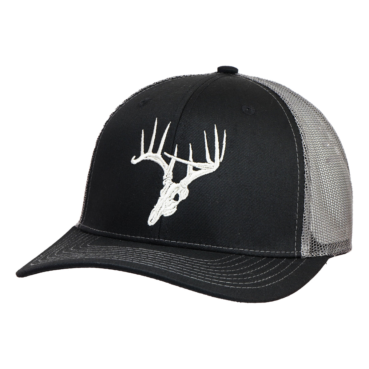 Skullz Deer Head Mesh Trucker Cap Outdoor Adventures Sports, & Everyday Wear