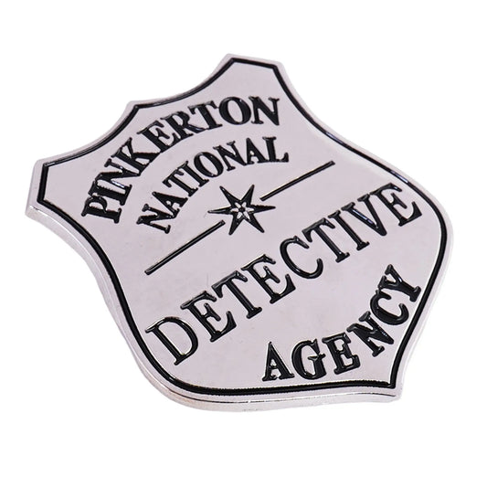 Pinkerton National Detective Agency Wild West | Authentic Western Cowboy Badge Trendy Zone 21