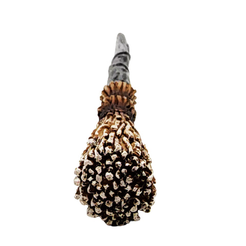 Broom Magic Wand – 14-Inch Hand-Painted Cold Cast Resin