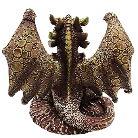 Big Dragon Tealight & Incense Burner – 6 x 6 x 5 Inch