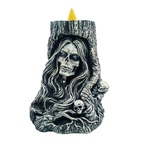 Female Reaper Backflow Incense Burner 6 Inches