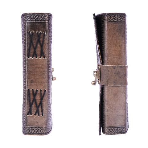 Buddha Leather Journal – Handmade Vintage Embossed Notebook 5x7