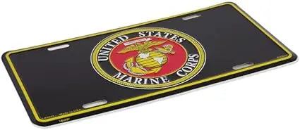 United States Marine Corps (USMC) License Plate | 6" x 12" Trendy Zone 21