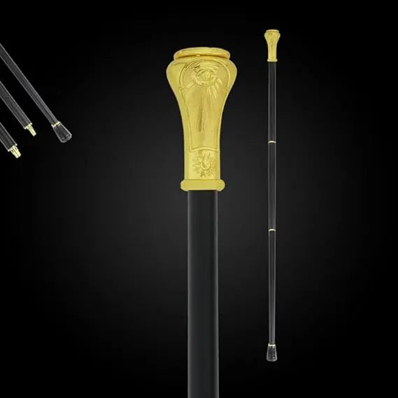 Gold Masonic Walking Cane 38" Trendy Zone 21