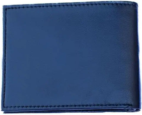 Masonic Men's Leather Wallet Bifold RFID Blocking Trendy Zone 21