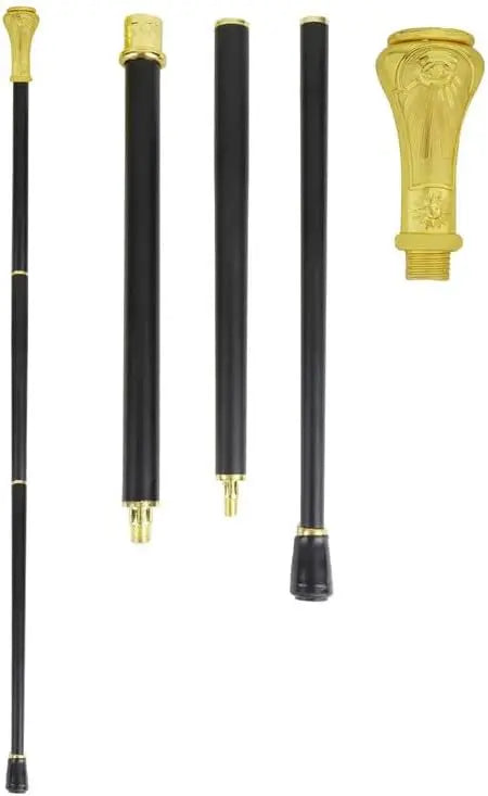 Gold Masonic Walking Cane 38" Trendy Zone 21