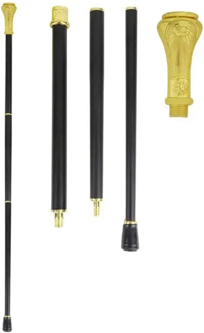 Gold Masonic Walking Cane 38" Trendy Zone 21