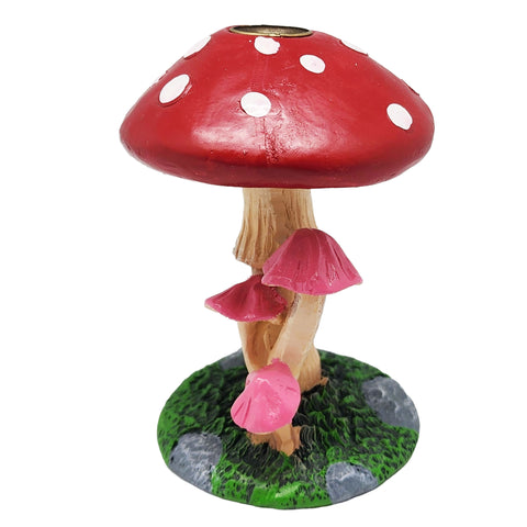 Mushroom Backflow Incense Burner – 4.25 Inch
