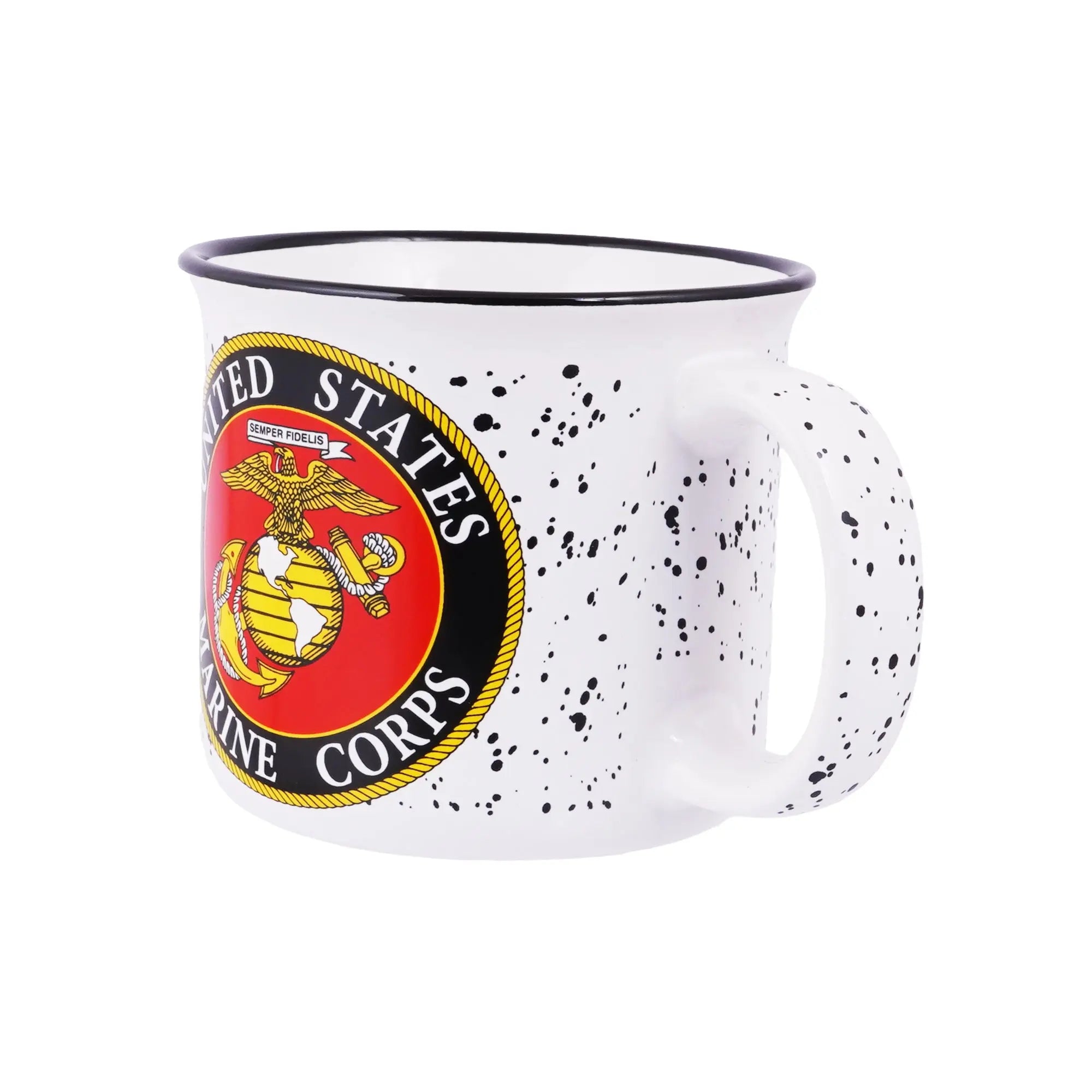 United States Marine Corps Legacy: Premium Quality Ceramic Coffee Mug with Iconic Eagle, Globe, and Anchor Emblem Gift for Service Members & Veterans Trendy Zone 21