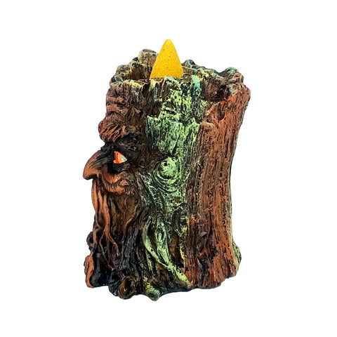 Tree Man Small Backflow Cone Incense Burner 3.5 Inch
