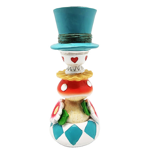 Wonderland Tea Party Tea Light Candle Holder – 7 Inch