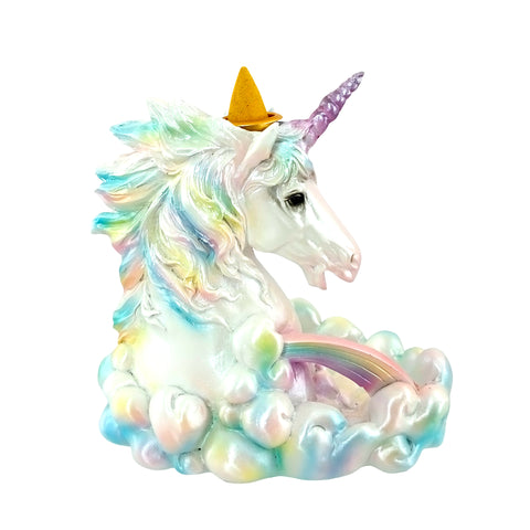 Cloud Breathing Unicorn Backflow Burner – 5.5 x 5.75 Inch
