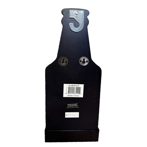 Metal Ice Cold Beer Bottle Opener With Cap Collector Catcher