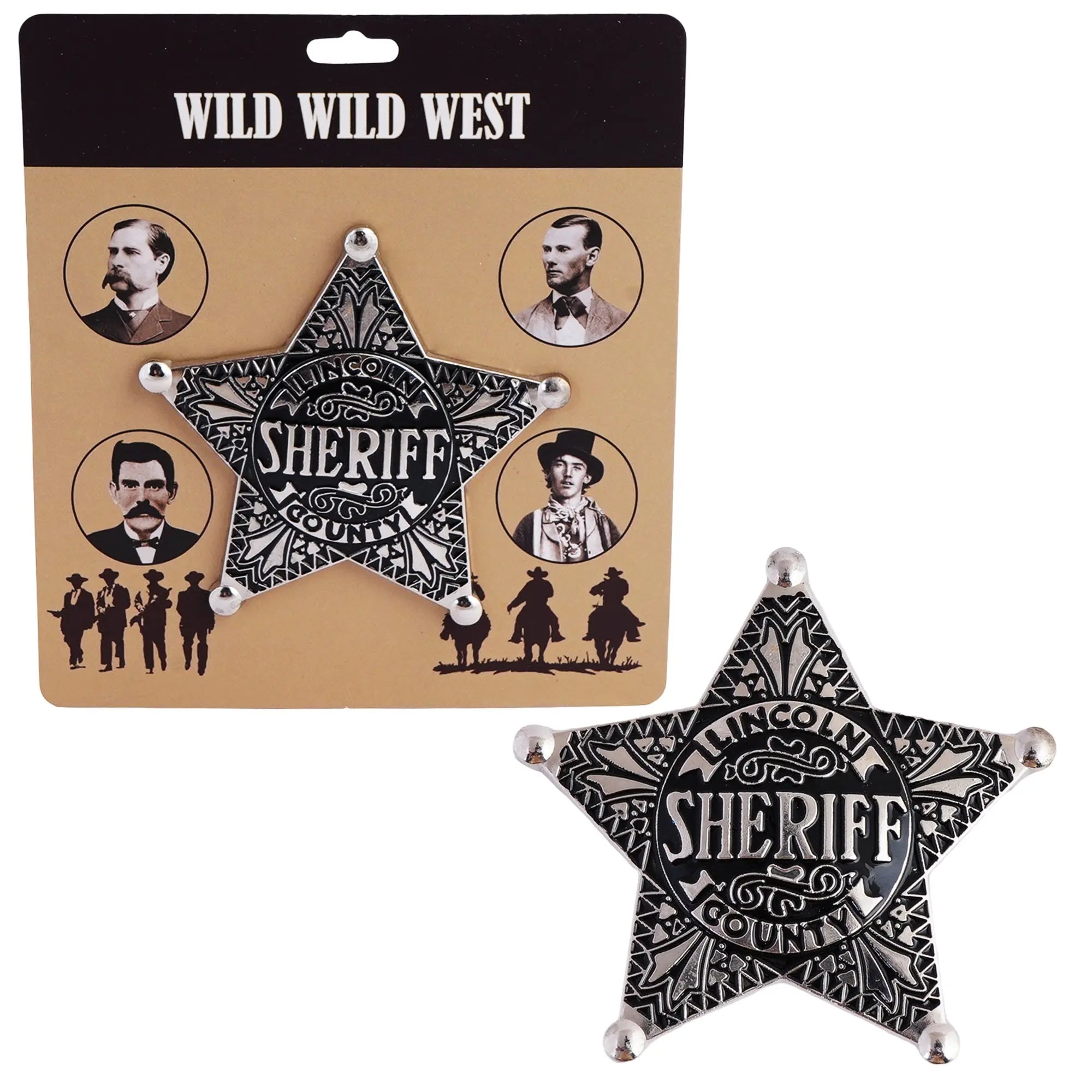 Lincoln County Sheriff Wild West | the Authentic Western Cowboy Badge Trendy Zone 21