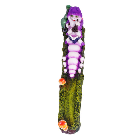 Caterpillar Incense Burner – Decorative Nature-Inspired Incense Holder for Stick Incense