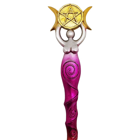 Goddess Magic Wand – 9.5-Inch Fantasy Wand