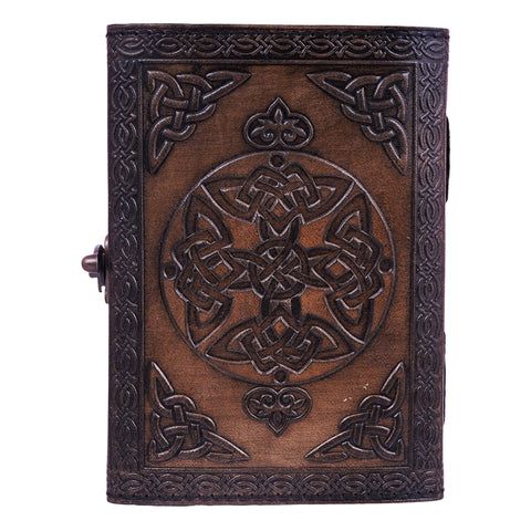 Unicorn Embossed Leather Journal – 5 x 7 Inch Fantasy Writing Notebook | Handmade Linen Parchment Paper