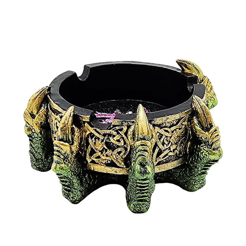 Celtic Dragon Ashtray – Detailed Fantasy Dragon Design