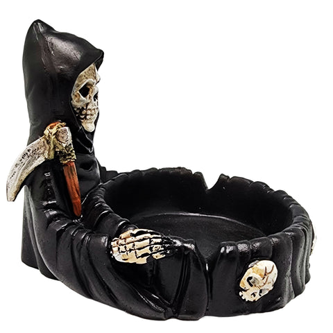 Tall Reaper Ashtray – Gothic Grim Reaper Decorative Ashtray