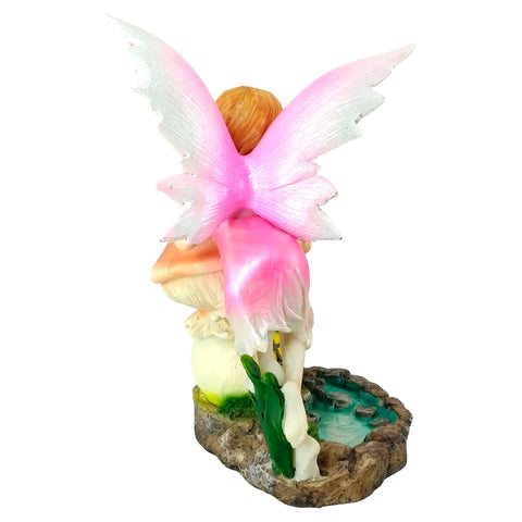 Fairy Mushroom Backflow Burner Ceramic for Yoga & Home Décor Gifting
