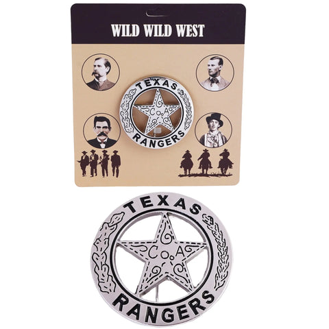 Texas Rangers Wild West | the Authentic Western Cowboy Badge Trendy Zone 21