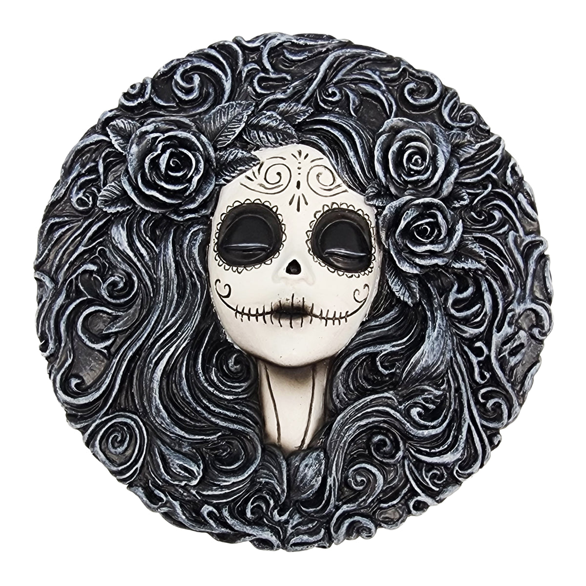 Day of the Dead Girl Incense Burner – Decorative Stick Incense Holder