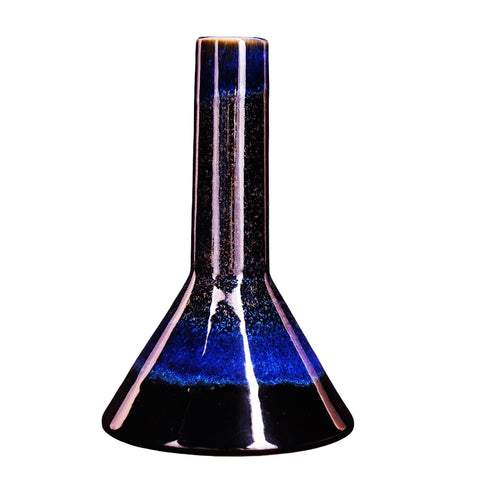 Blue Chimney Cone Incense Burner – 6 Inch Decorative Cone Incense Holder