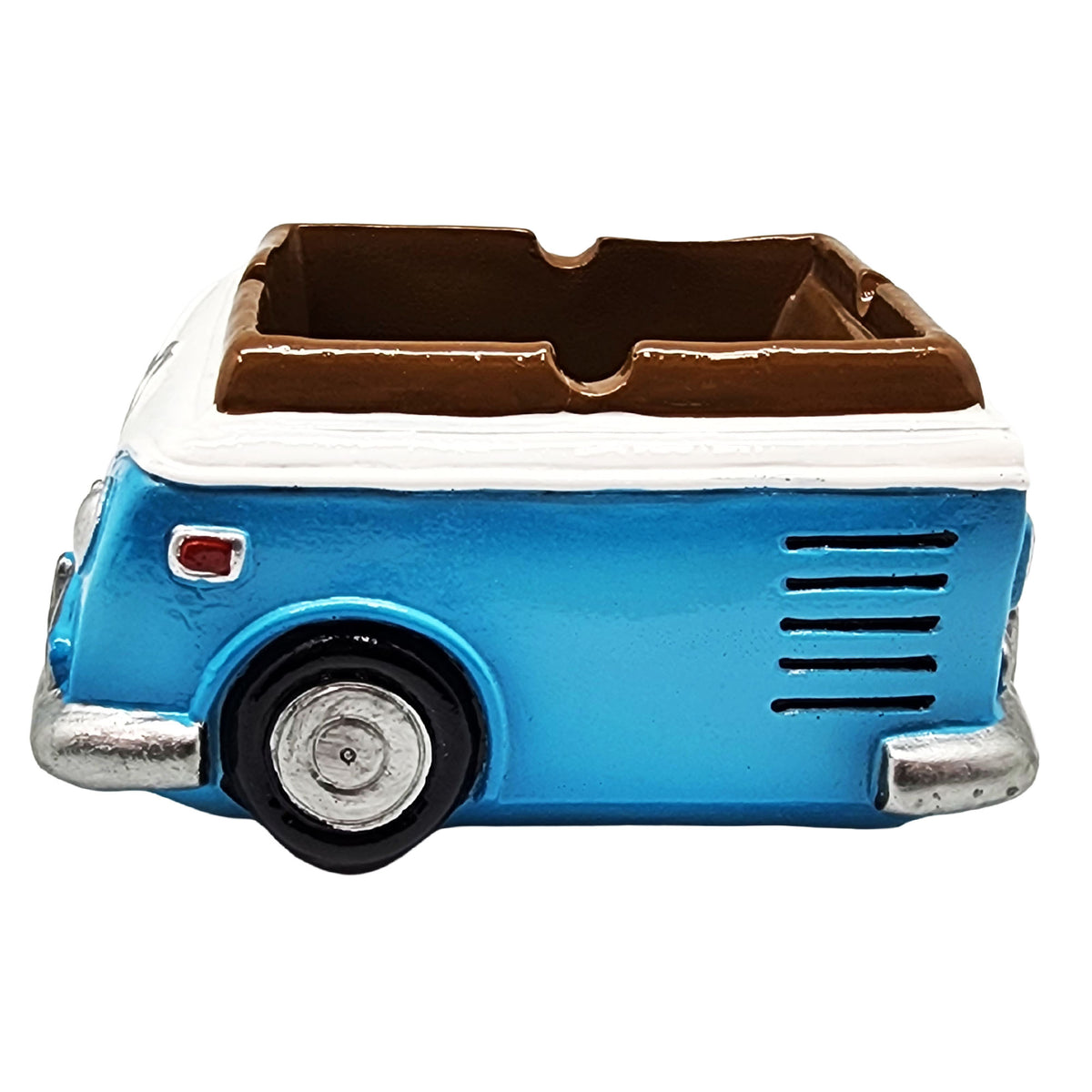 Ceramic Love Bus Ashtray – Hand-Painted Vintage Hippie Bus Ashtray
