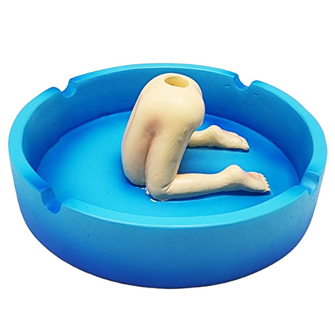 Novelty Butt in the Air Ashtray with Snuffer – 4 Inch