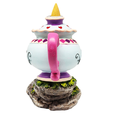 Wonderland Tea Pot Backflow Incense Burner – 6 x 6 Inch