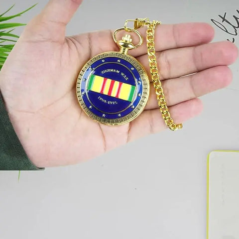 Vietnam War Pocket Watch Trendy Zone 21