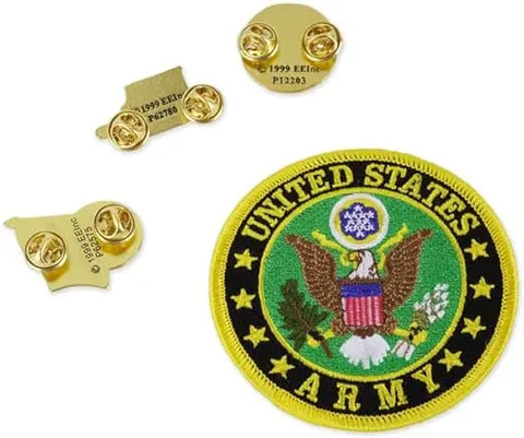 United States Army Pin & Patch Set Trendy Zone 21