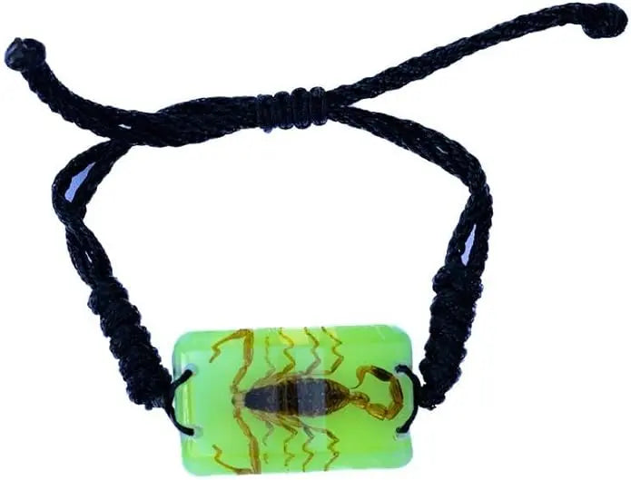 Black Scorpion Glow-in-the-Dark Bracelet Trendy Zone 21