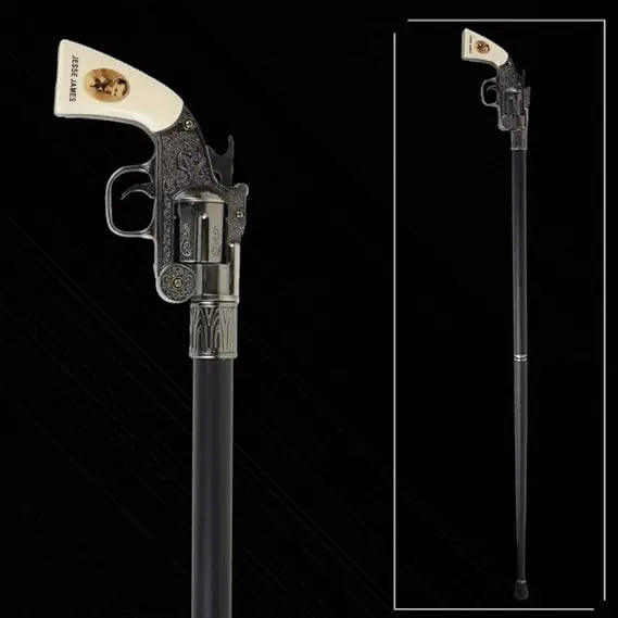 Jesse James Legends of The West Walking Cane 36" Trendy Zone 21