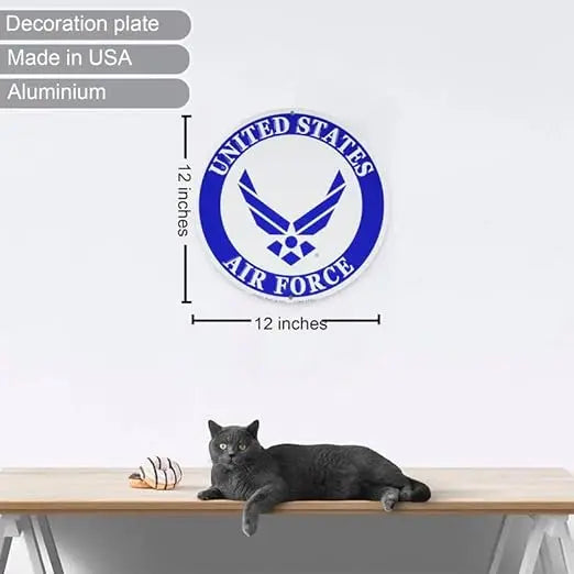 United States Air Force (USAF) Decorative Wall Plate - Officially Licensed Trendy Zone 21