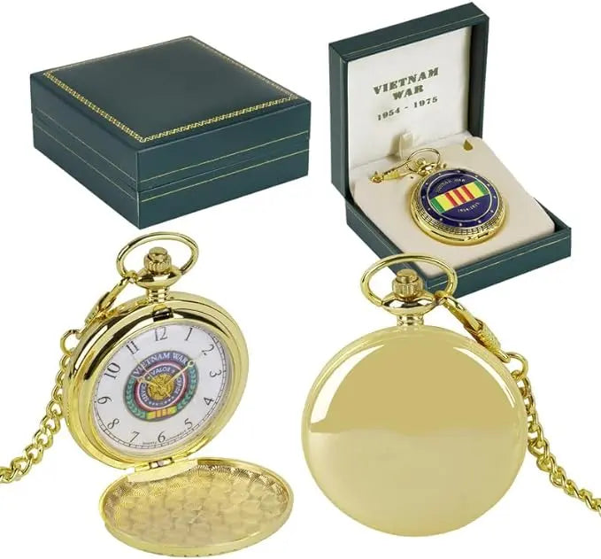 Vietnam War Pocket Watch Trendy Zone 21