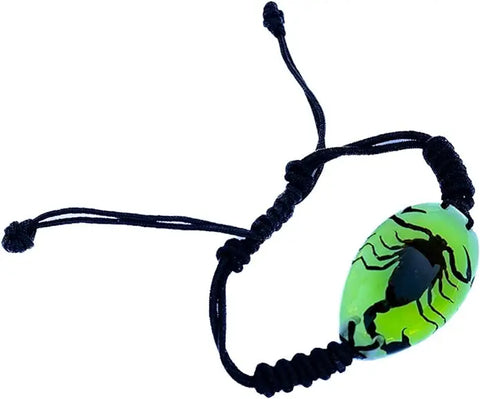 Black Scorpion Glow-in-the-Dark Bracelet Trendy Zone 21